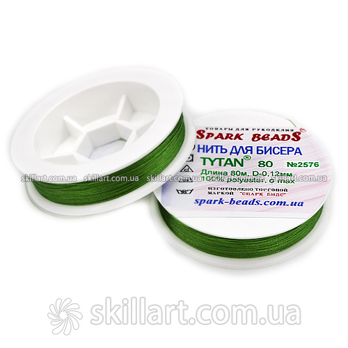 Нитки для бисера Tytan 80 Spark Beads (80м)